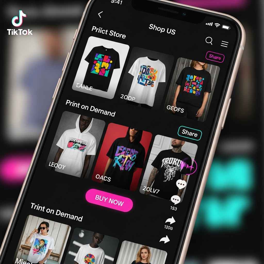 TikTok Shop POD